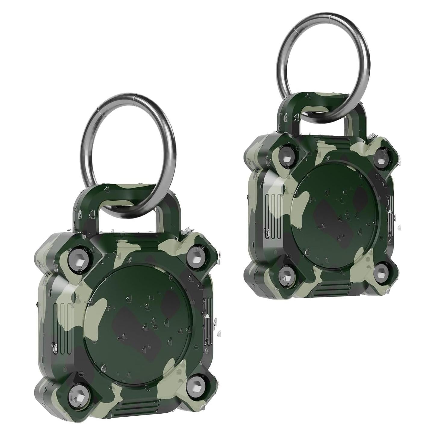 Funda impermeable TigoMigo para Air Tag 2 Pack - A prueba de golpes