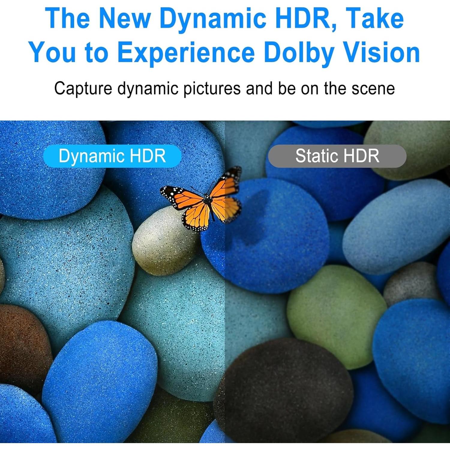 Cable HDMI Enrollado 8K Jinglong 0.91m Ultra Delgado