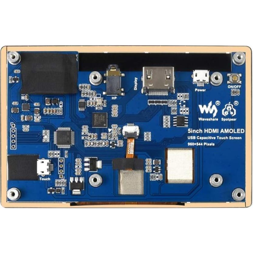 Monitor Táctil Capacitivo AMOLED 5" XYGStudy 960x544 HDMI