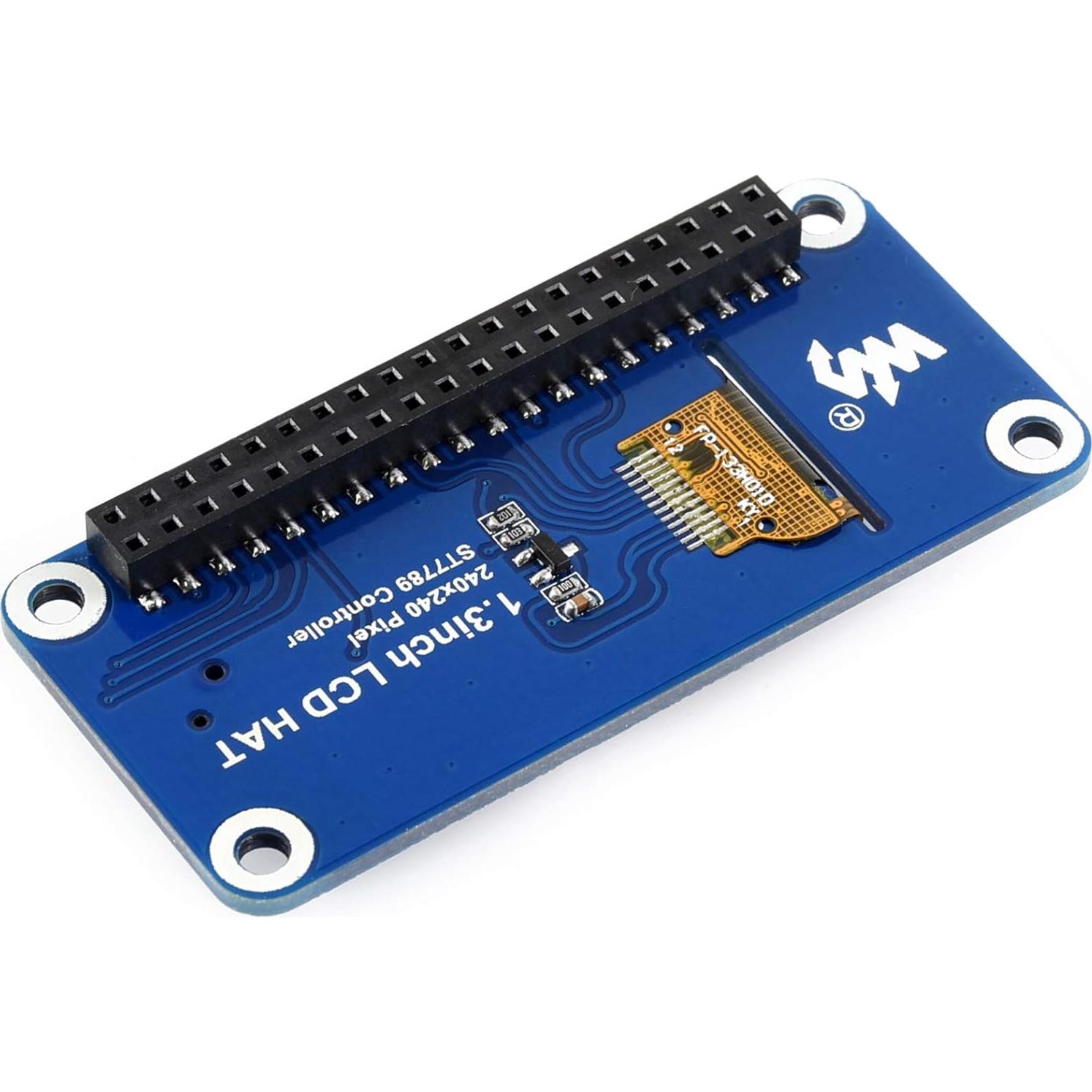 Pantalla LCD HAT IPS 1.3" Waveshare 240x240 RGB SPI