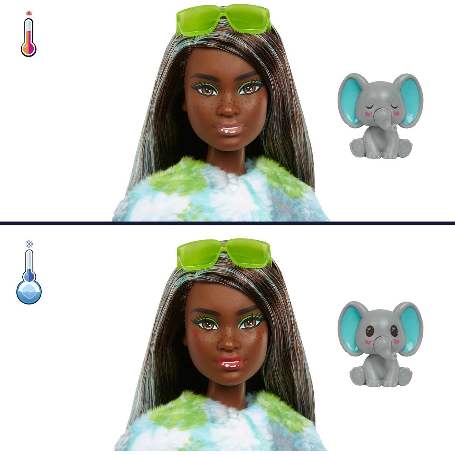 Muñeca Barbie Cutie Reveal Elefante - 10 Sorpresas Incluidas