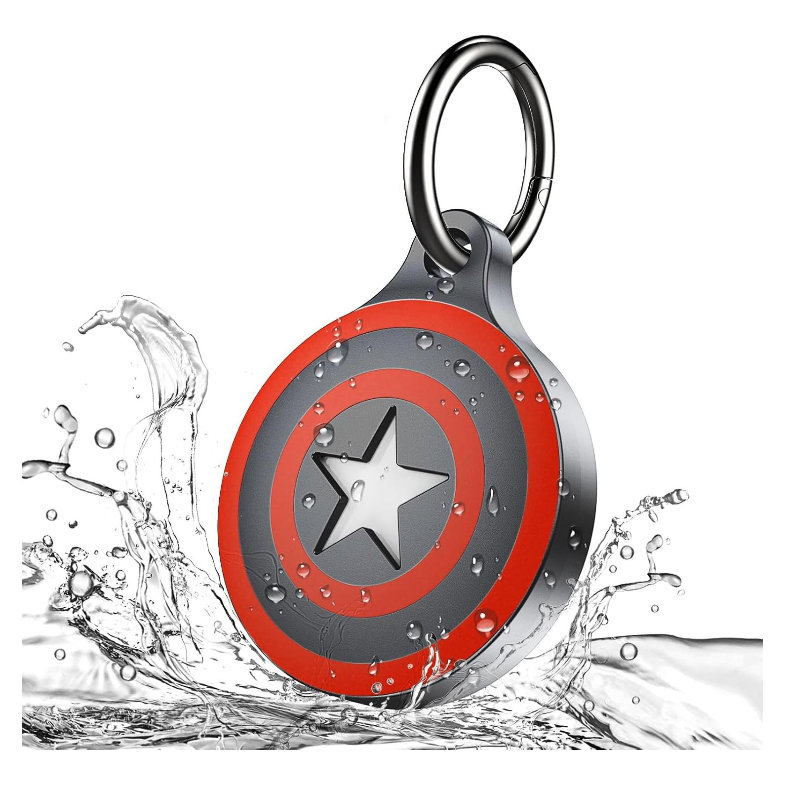 Soporte de Aluminio Impermeable HAOXEN para Airtag - Gris Oscuro