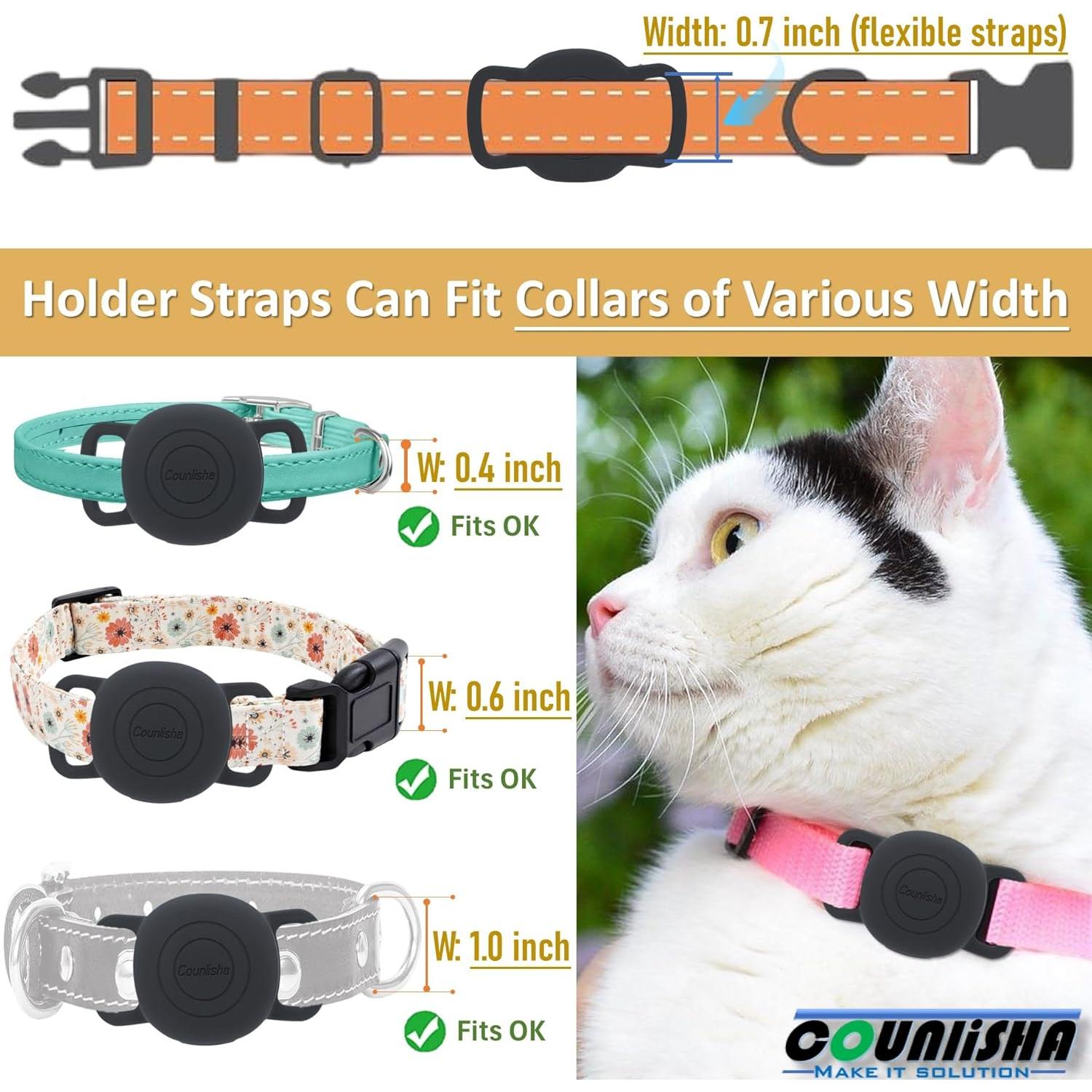 Soporte de Silicona Impermeable Counlisha para Etiqueta Tile 2024 - 2 Piezas