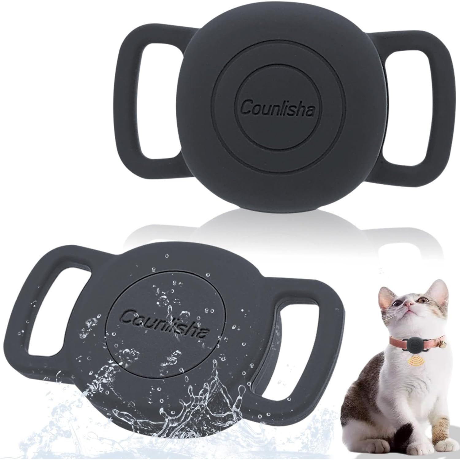 Soporte de Silicona Impermeable Counlisha para Etiqueta Tile 2024 - 2 Piezas