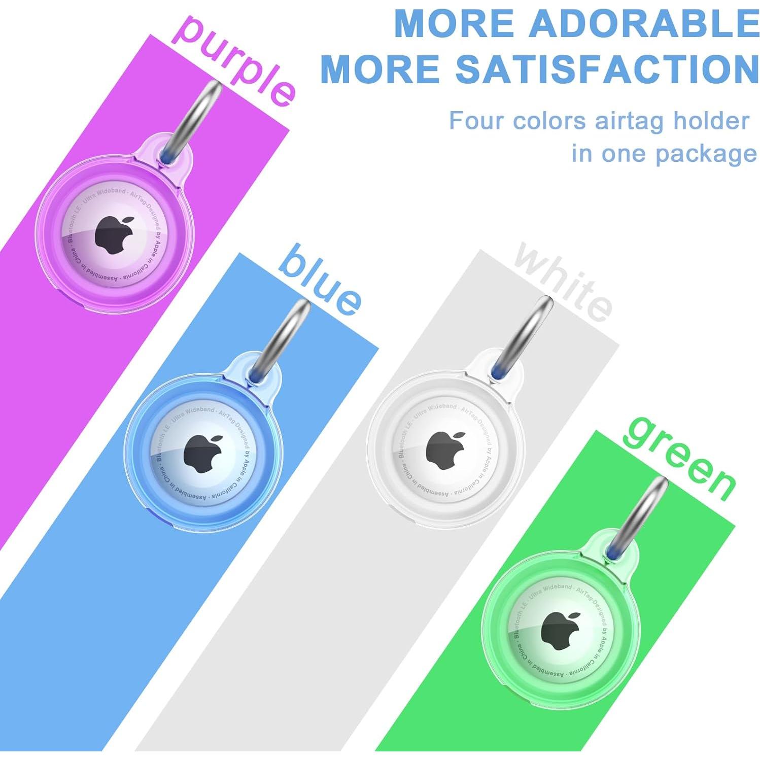 Funda impermeable para AirTag SEVROK - 4 unidades, protección total