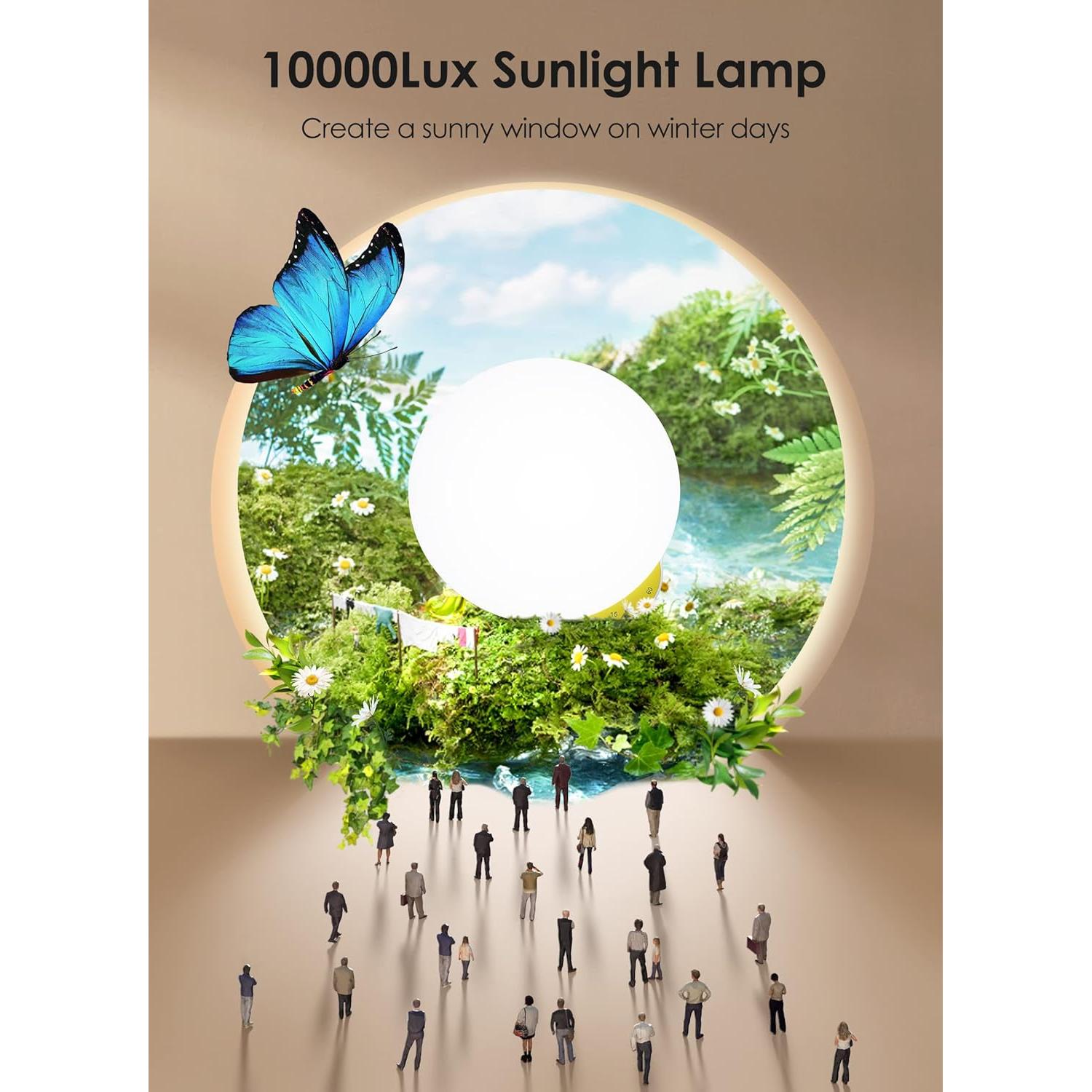 Lámpara de Terapia de Luz MediAcous 10000 Lux Compacta