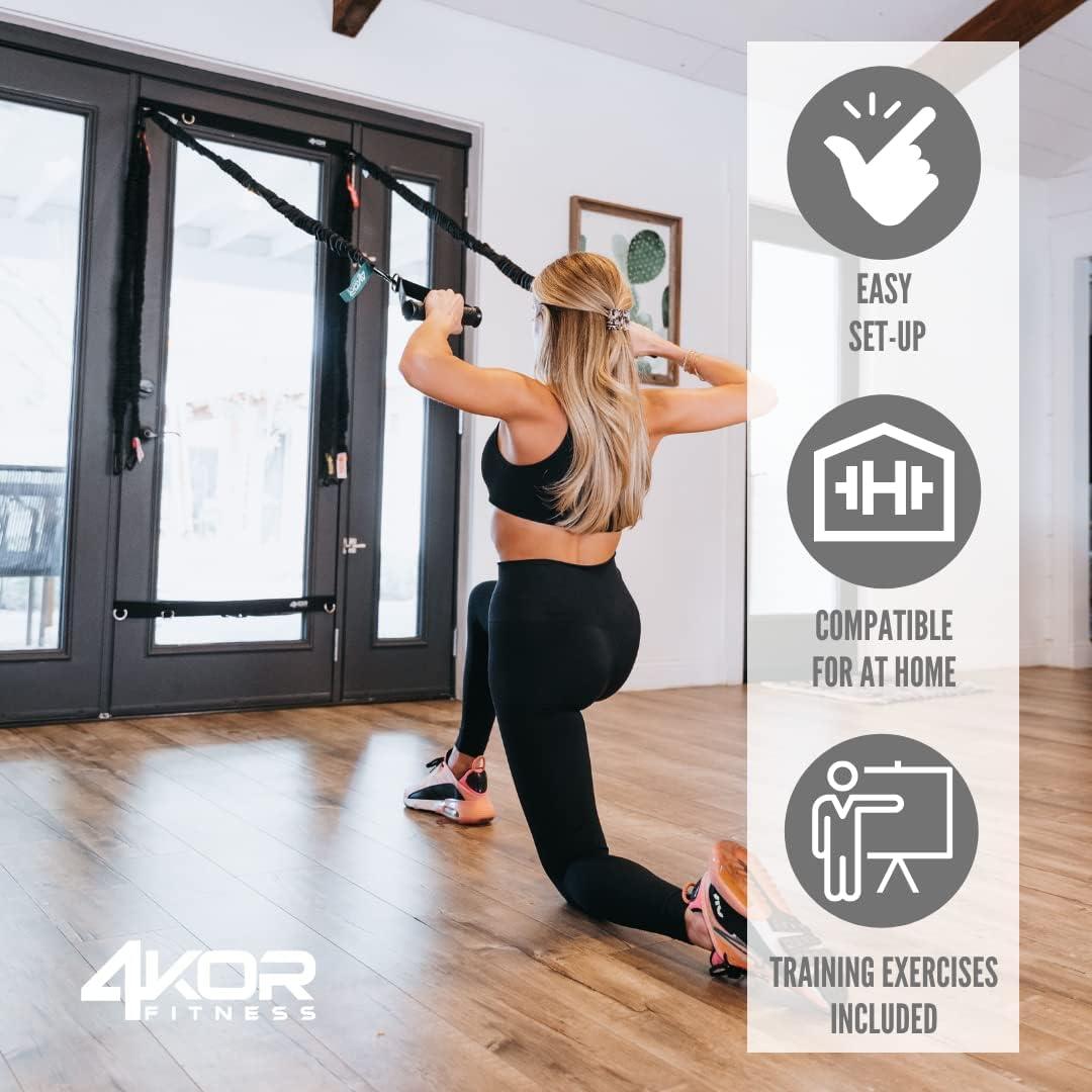 Sistema de Cuerda de Resistencia 4KOR Deluxe para Hombros y Cuerpo