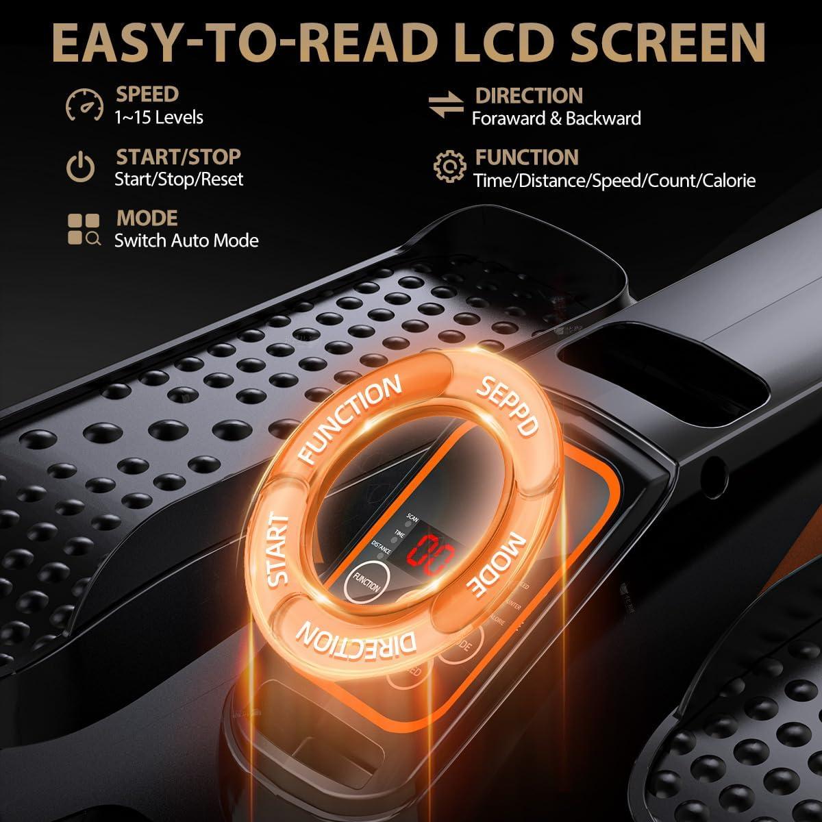 Máquina Elíptica de Escritorio DOMNIU TD05, Ejercitador Eléctrico Silencioso