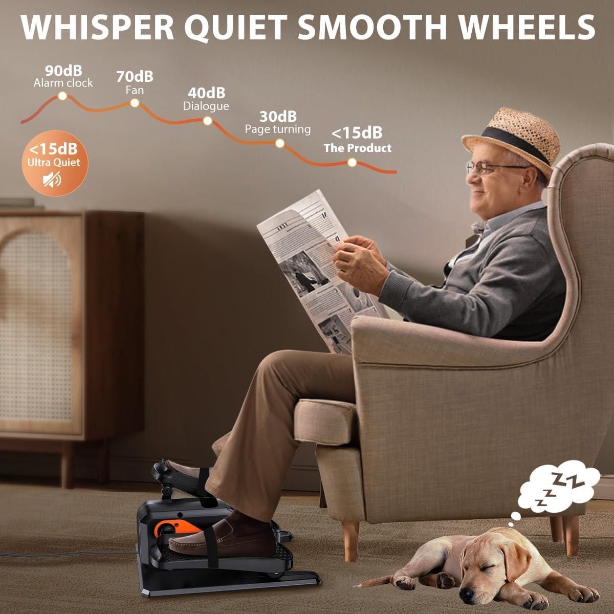 Máquina Elíptica de Escritorio DOMNIU TD05, Ejercitador Eléctrico Silencioso