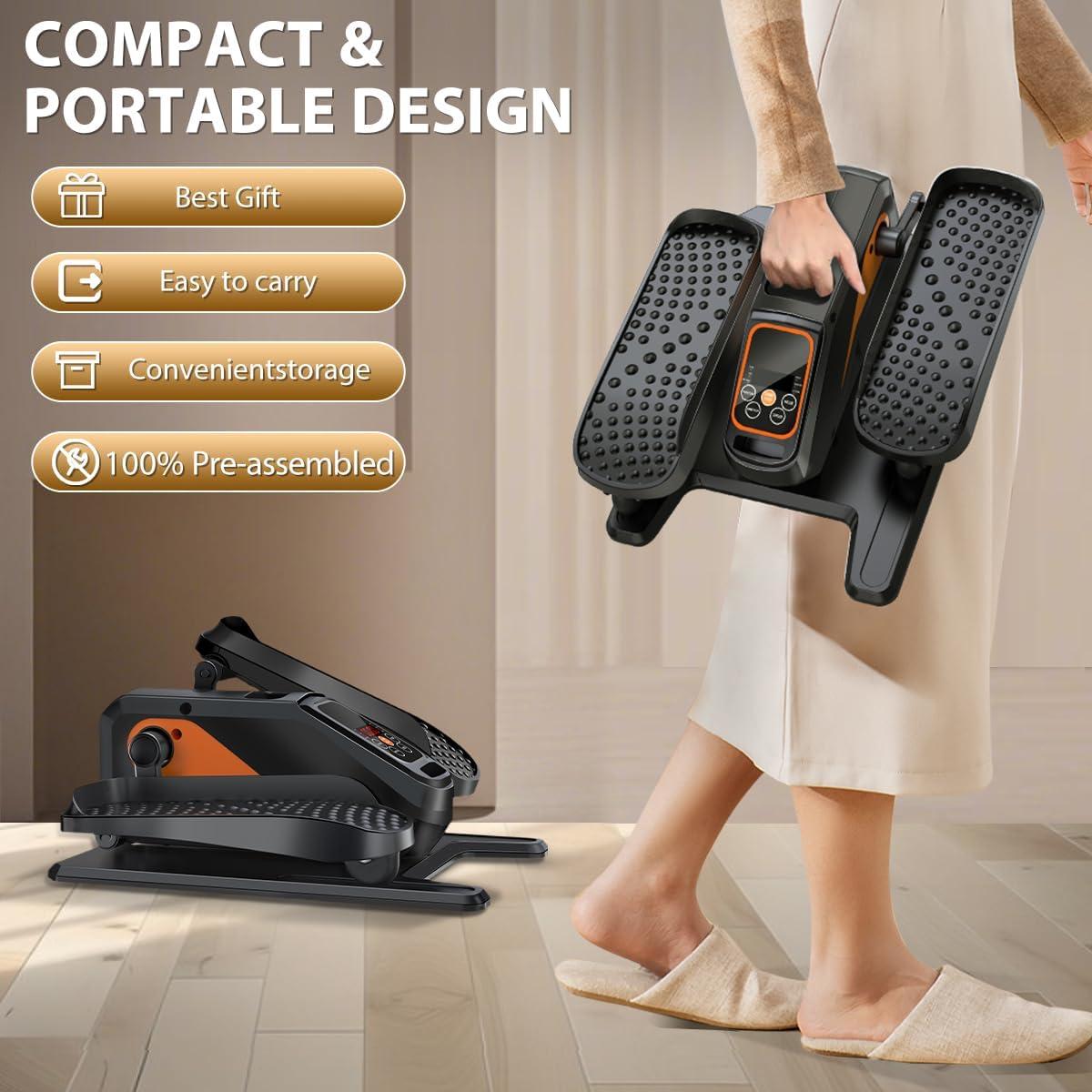 Máquina Elíptica de Escritorio DOMNIU TD05, Ejercitador Eléctrico Silencioso