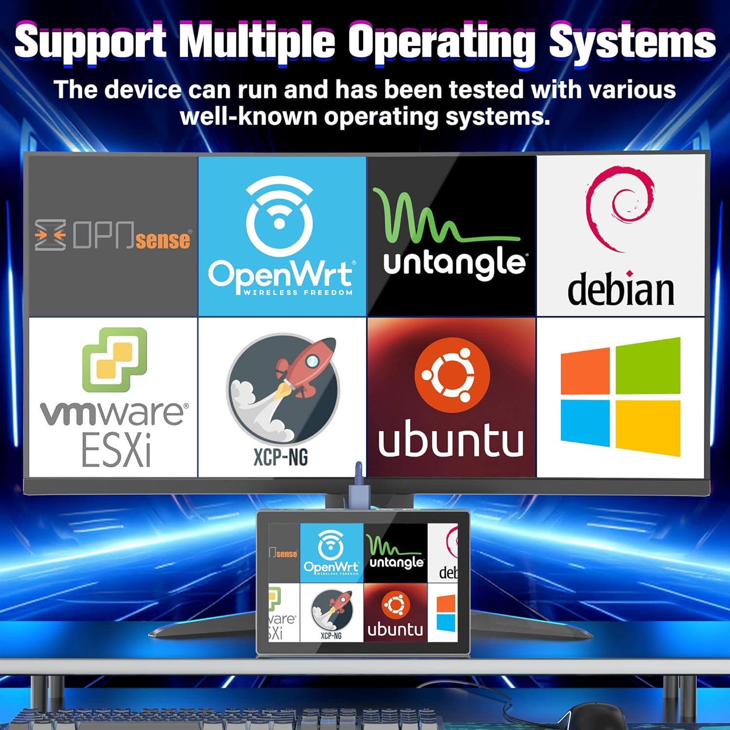 Mini PC HEIGAOLAPC F9B-S 12ª Gen N100 16GB RAM 512GB SSD