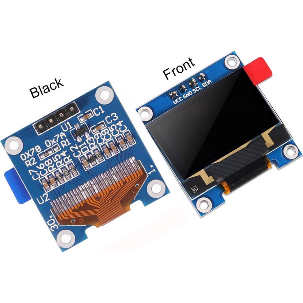 6 Módulos Pantalla OLED 0.96" DORHEA 128x64 I2C Azul