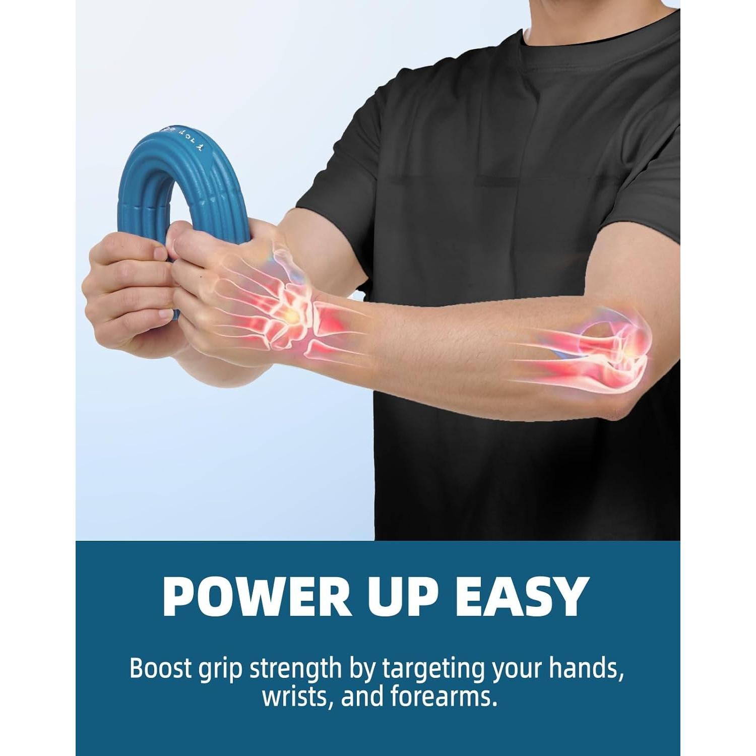 Barra de Terapia Flex Fitense 9.07 kg para Codo de Tenista