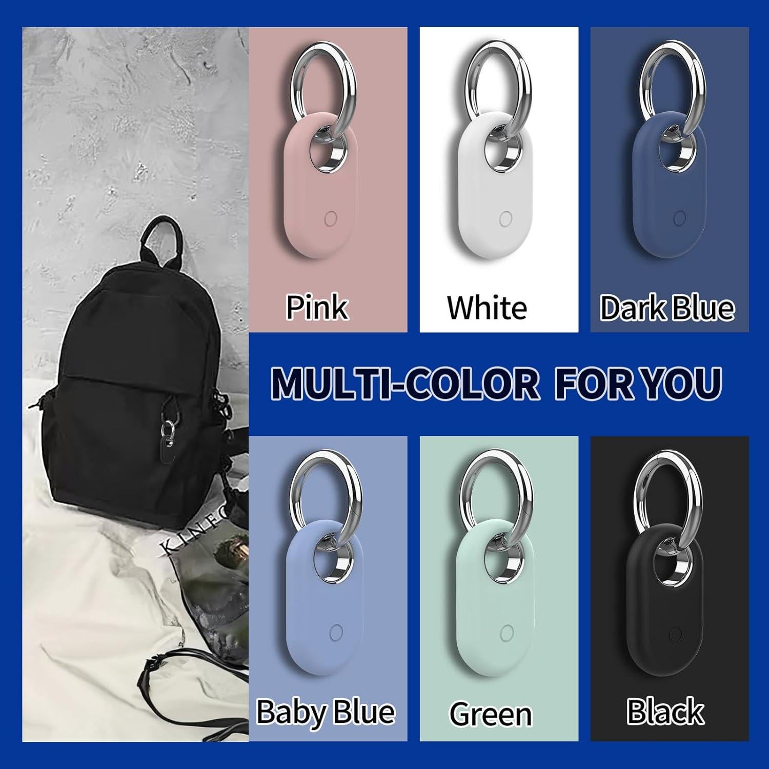 Funda Protectora Silicona Wagtune para Samsung Galaxy SmartTag2 - 4 Unidades