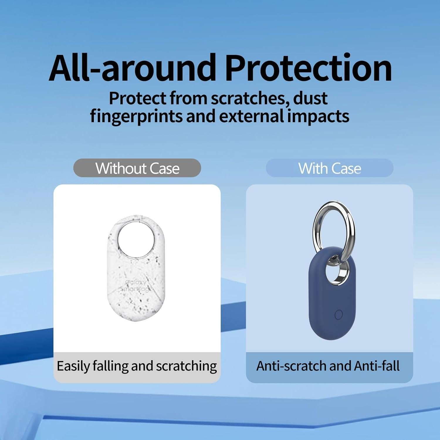 Funda Protectora Silicona Wagtune para Samsung Galaxy SmartTag2 - 4 Unidades