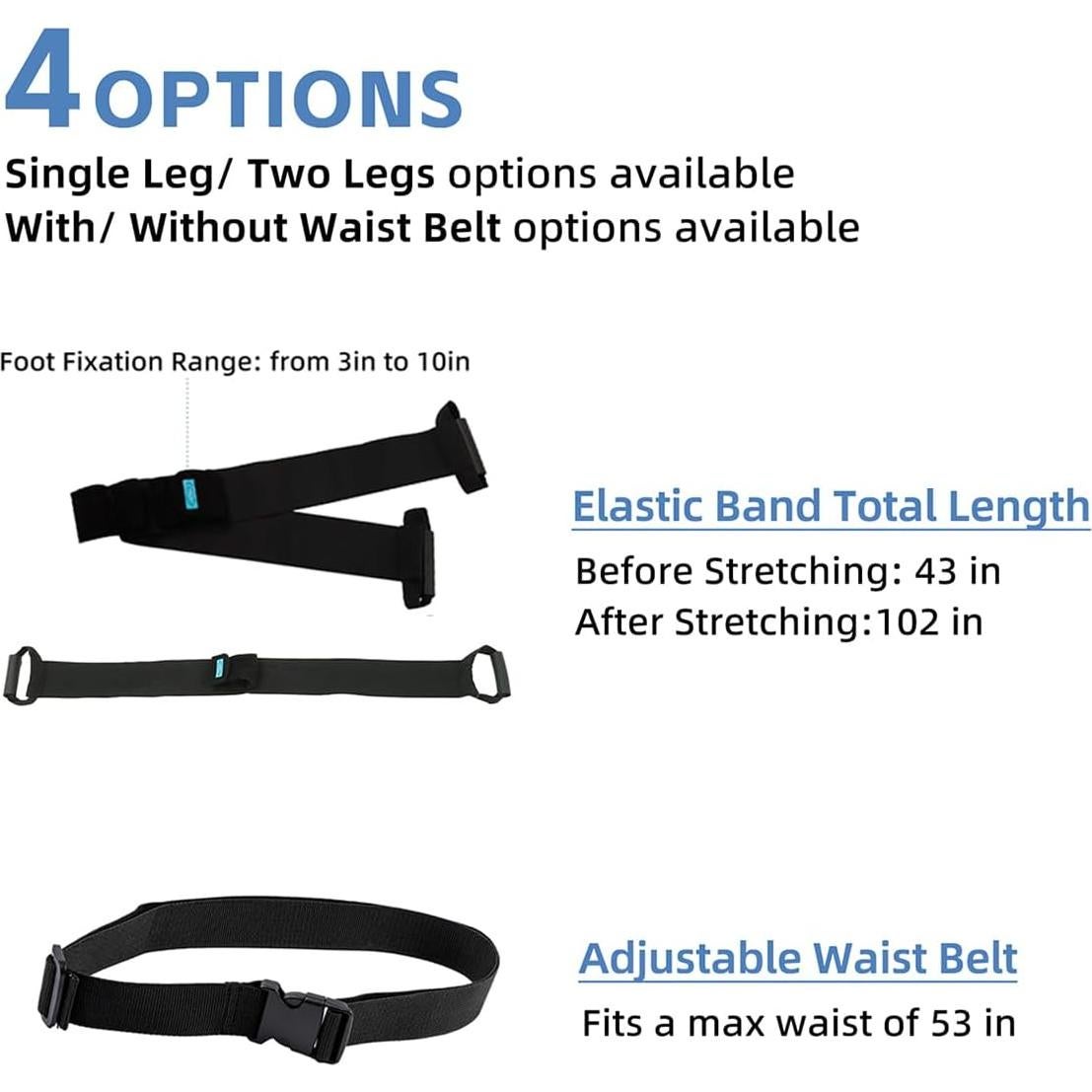 Banda de Resistencia CRAZY ROSA 30.48 cm para Rehabilitación