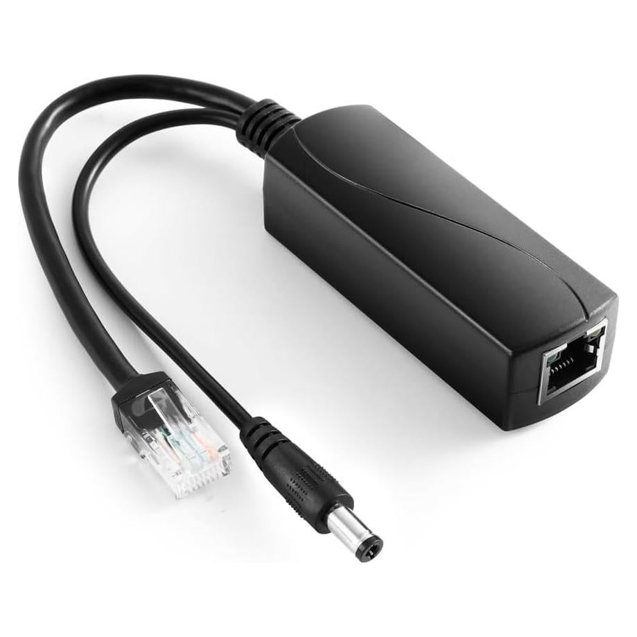 Divisor PoE REVOTECH 48V a 12V 2A Gigabit Plug & Play