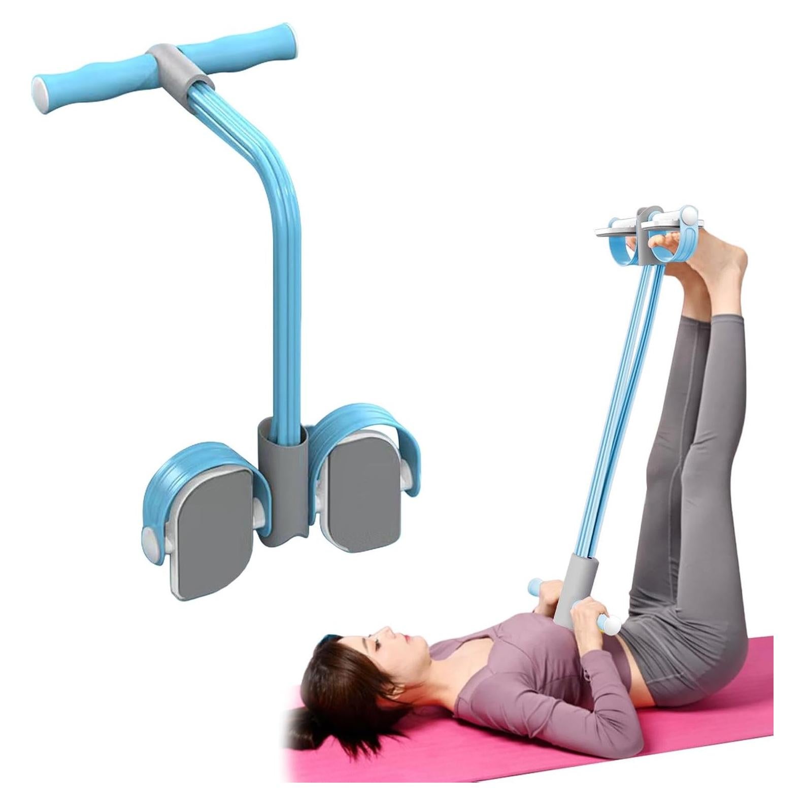 Entrenador Abdominal Pilarmuture con Banda de Resistencia Elástica