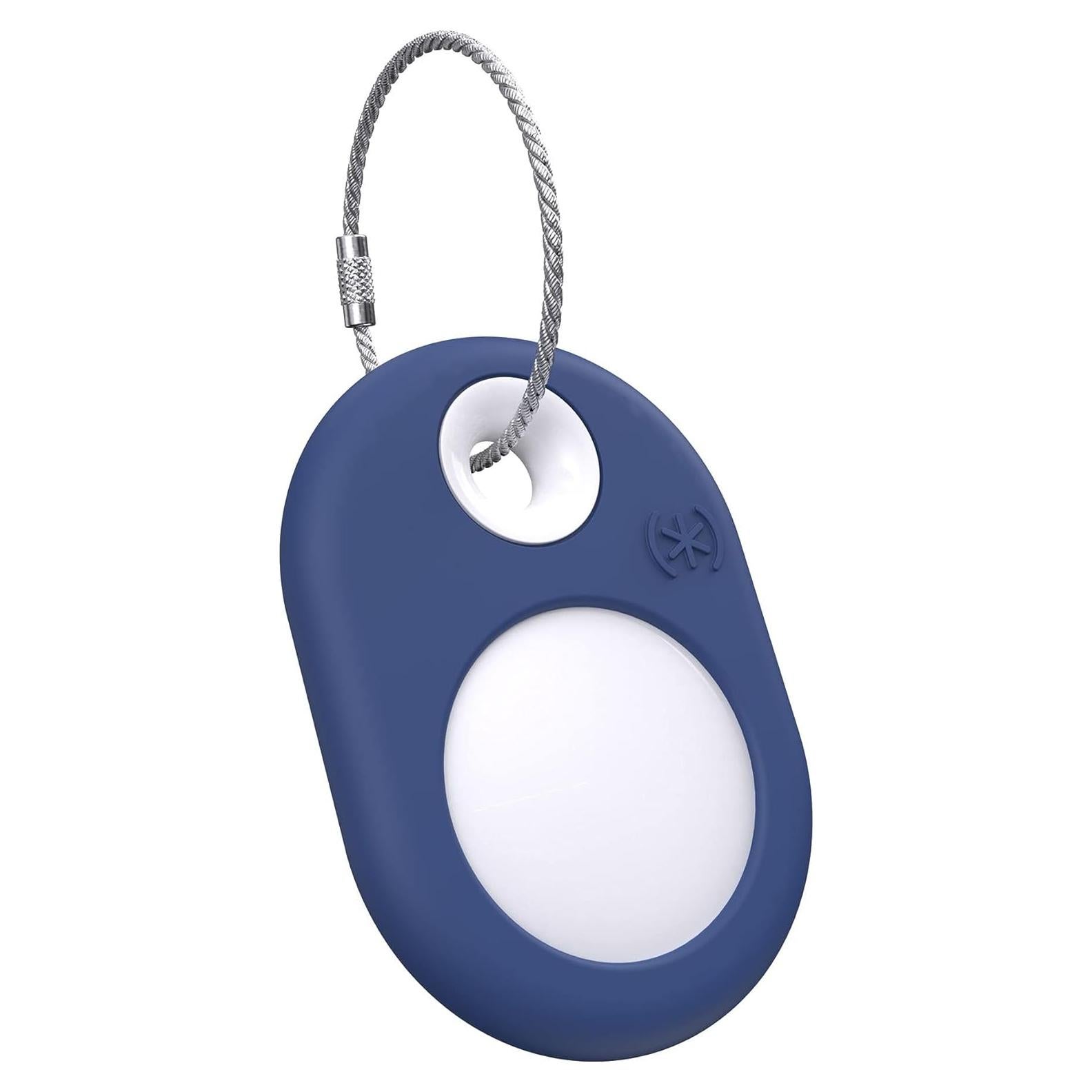 Soporte para AirTag Speck Presidio SiliRing Azul Costero/Blanco