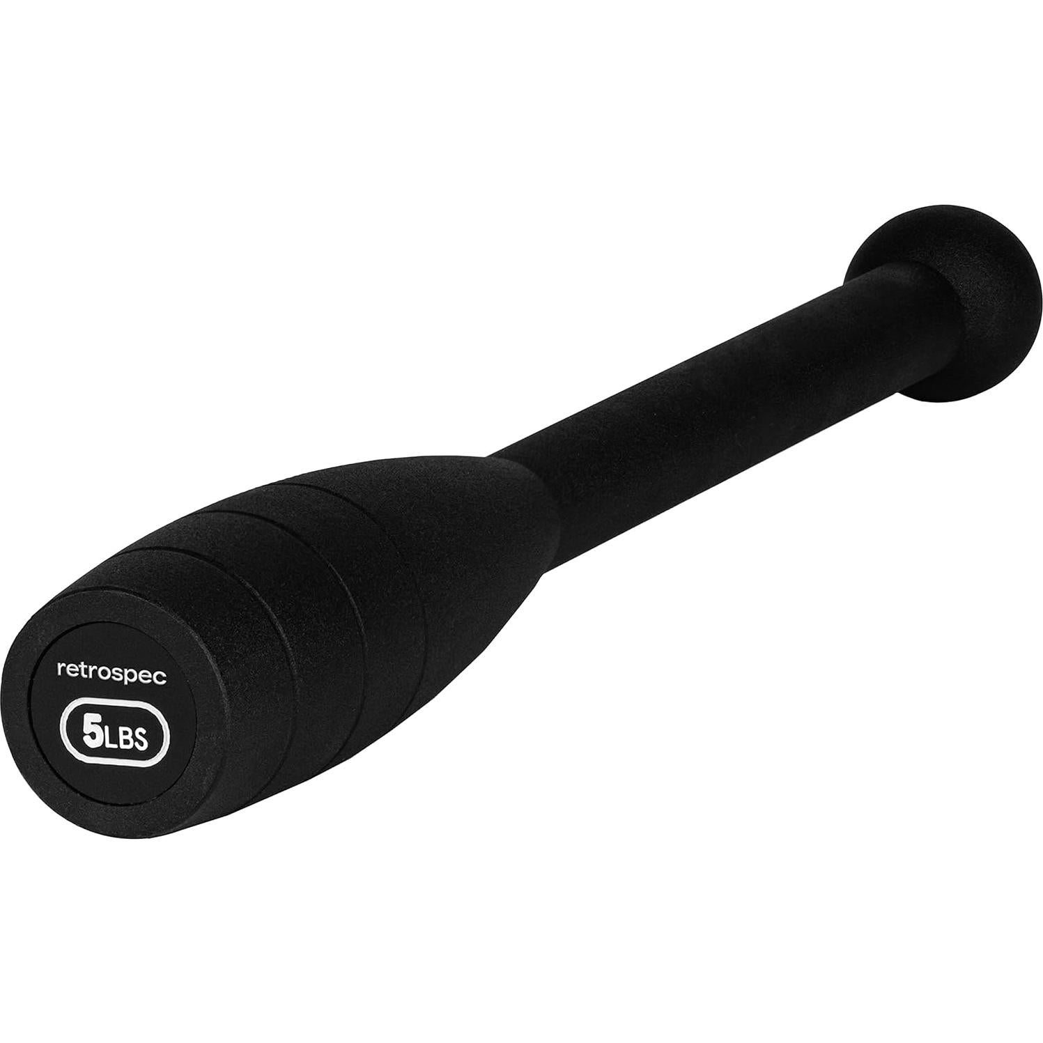 Club de Acero Retrospec 5kg para Entrenamiento y Rehabilitación