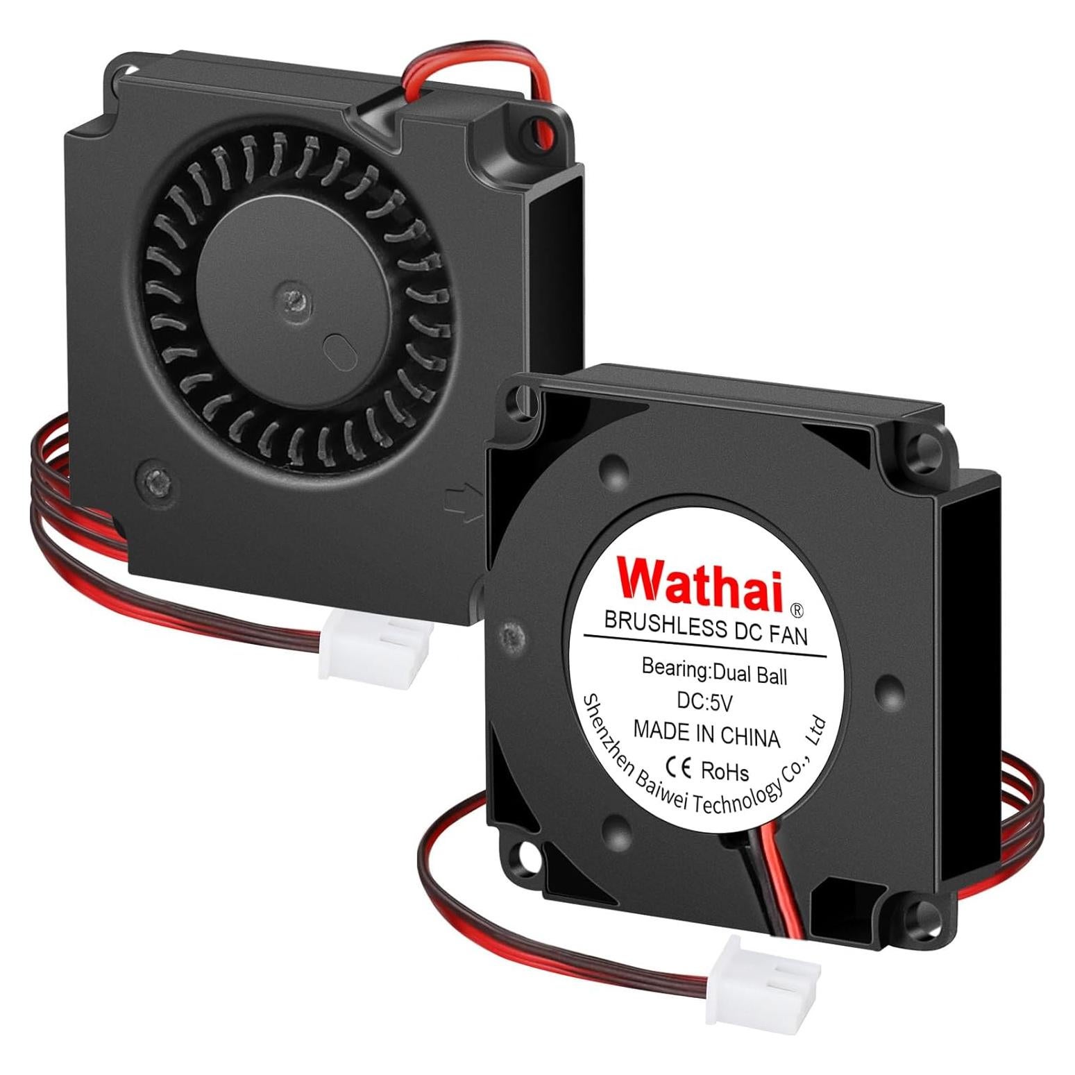 Ventilador Soplador Wathai 40mm 5V Doble Rodamiento 2 Piezas