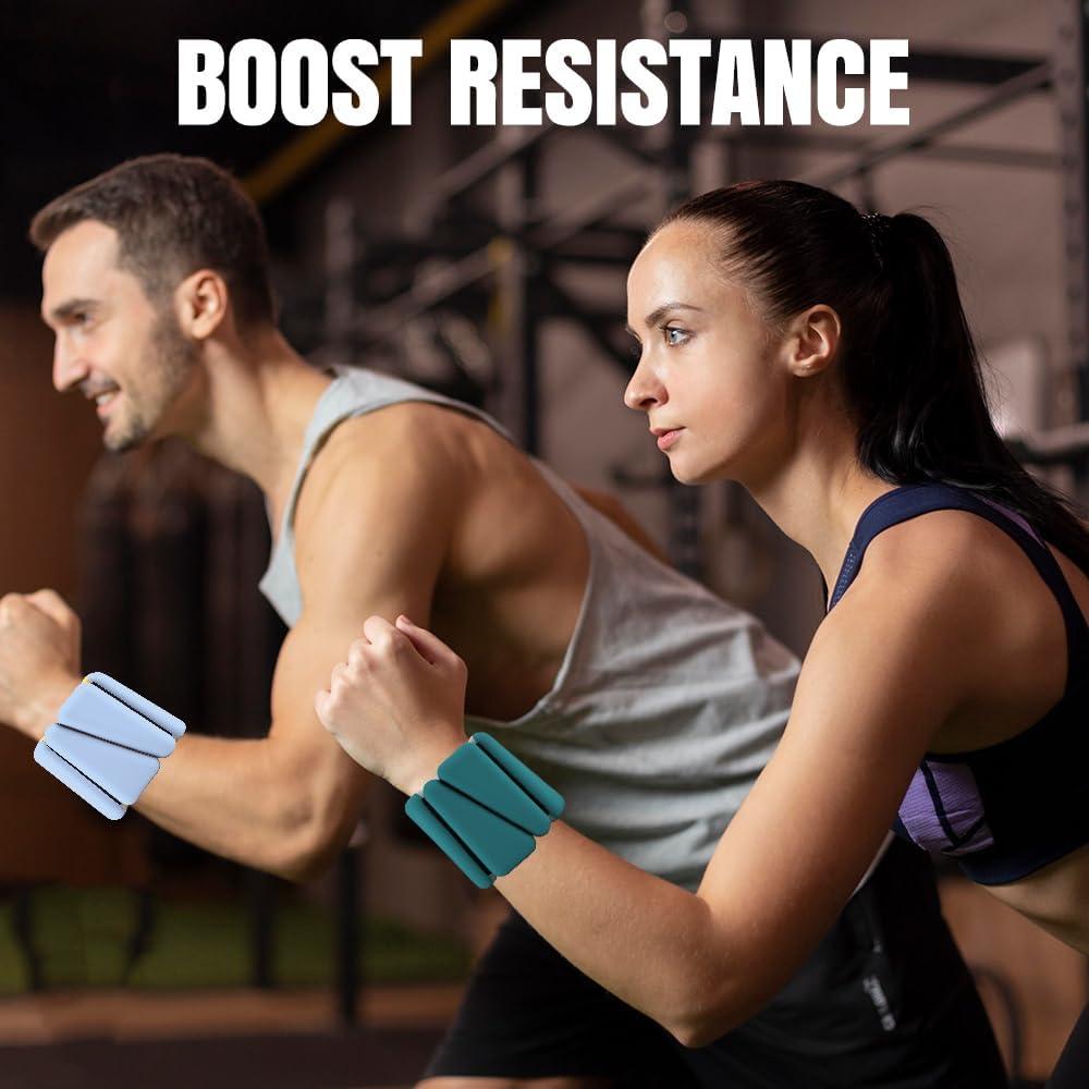 Inspack Pesas Ajustables para Muñeca y Tobillo 0.91 kg