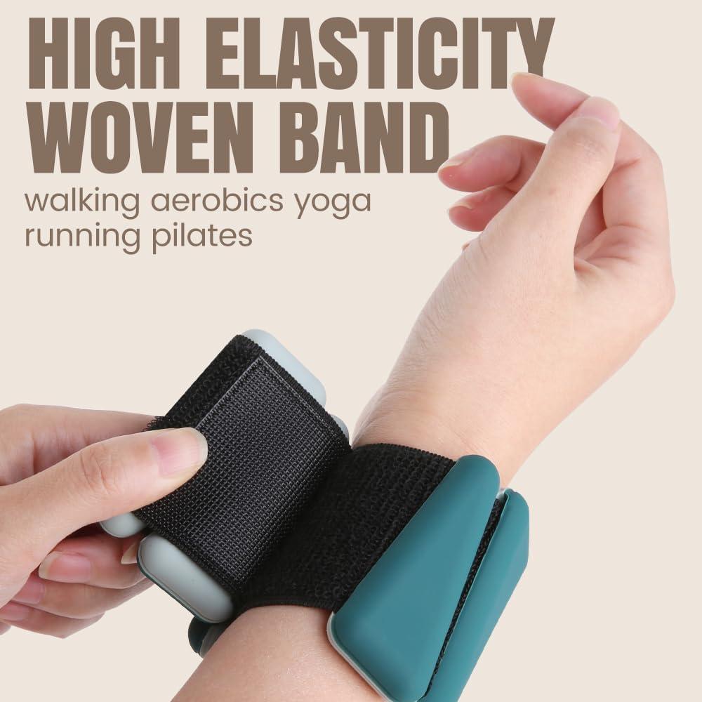 Inspack Pesas Ajustables para Muñeca y Tobillo 0.91 kg