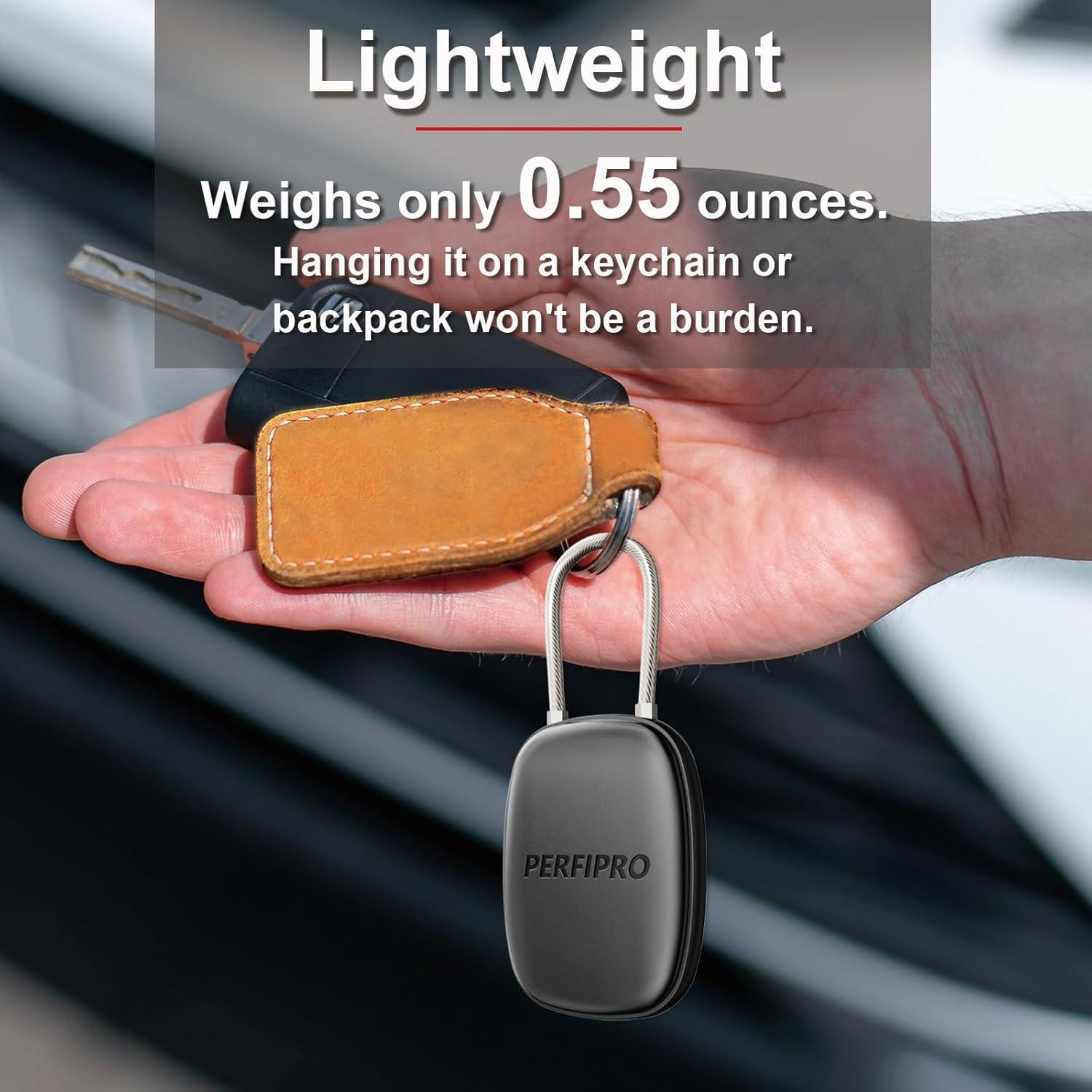 Soporte Impermeable para AirTag PerfiPro - Paquete de 4 Fundas