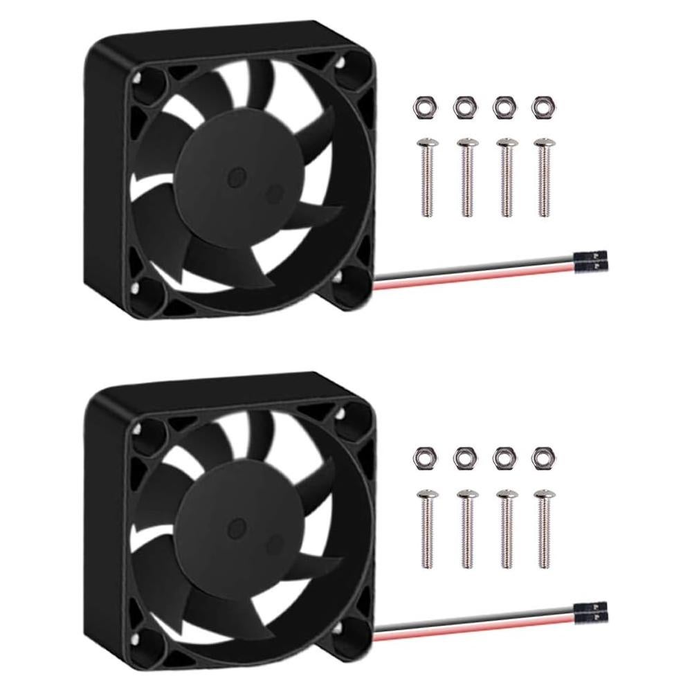 Ventilador Silencioso GeeekPi para Raspberry Pi 4 y 3 - 2 Pcs