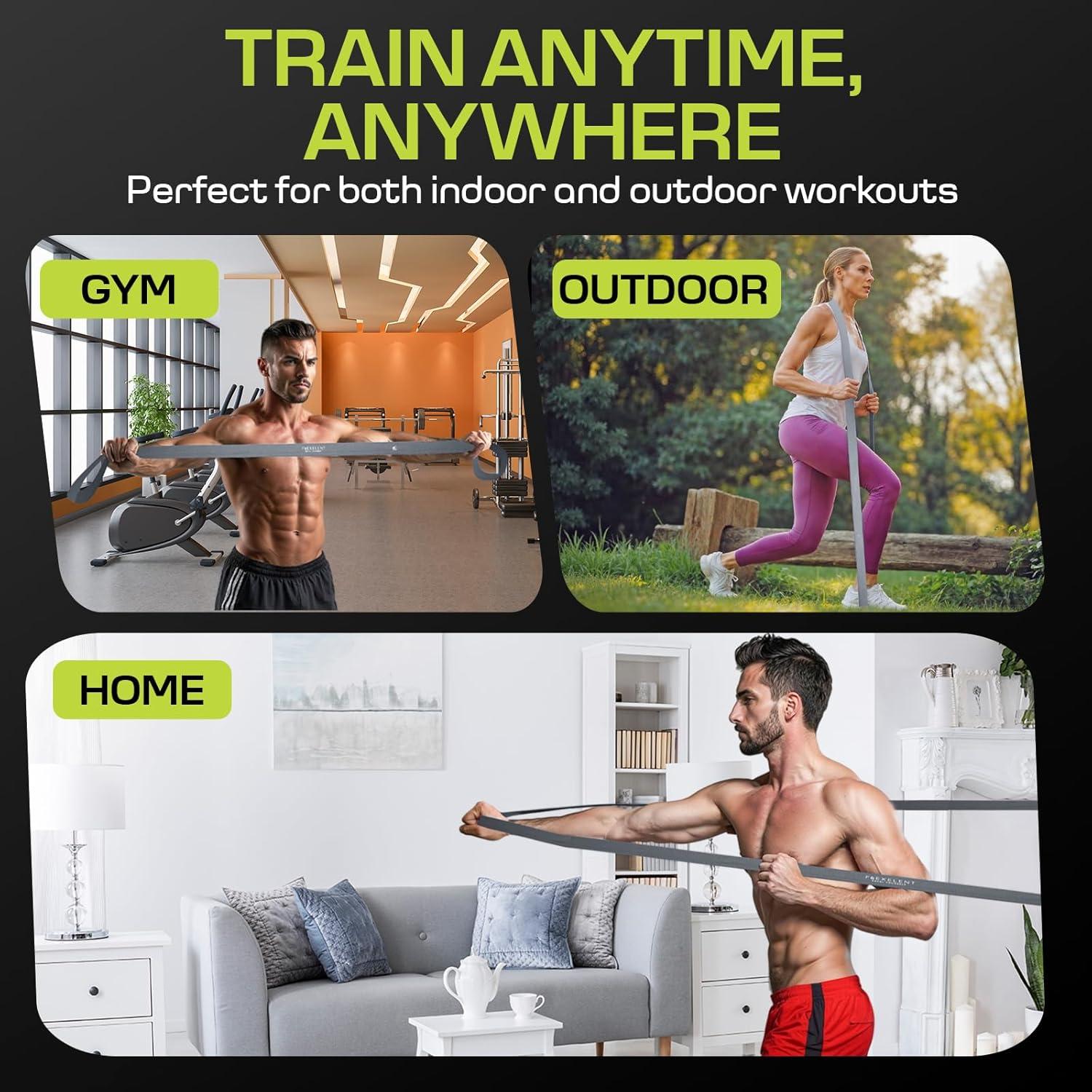 Bandas de Resistencia Flexelent 5 Niveles para Ejercicio