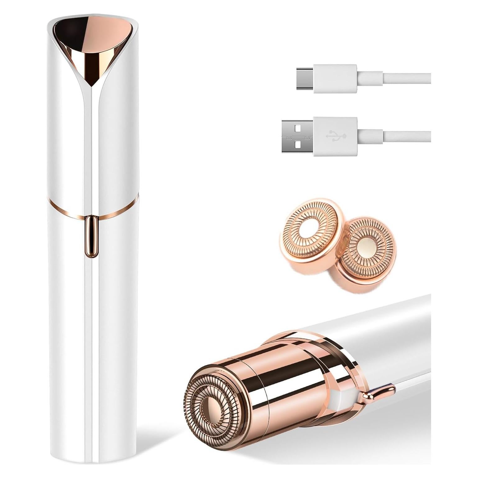 Eliminador de Vello Facial Xinvinx USB Indoloro 2 Cabezas