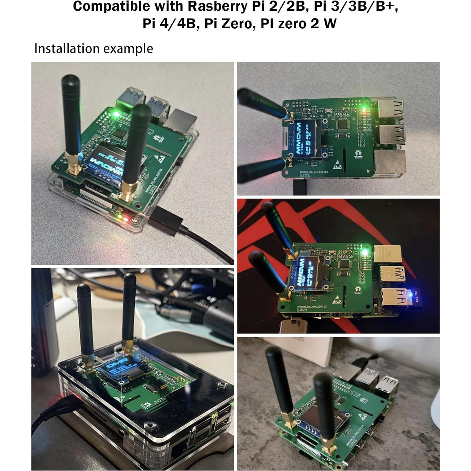Módulo Hotspot Dúplex AURSINC MMDVM V1.5.2 con OLED