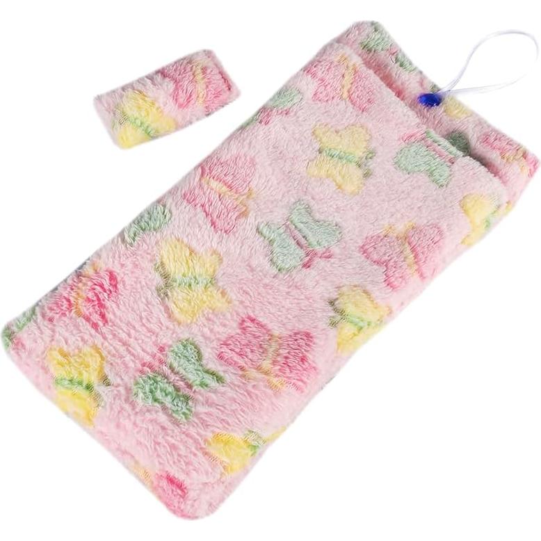 Bolsa de Dormir Hecha a Mano E-TING para Muñeca 29.21 cm Rosa