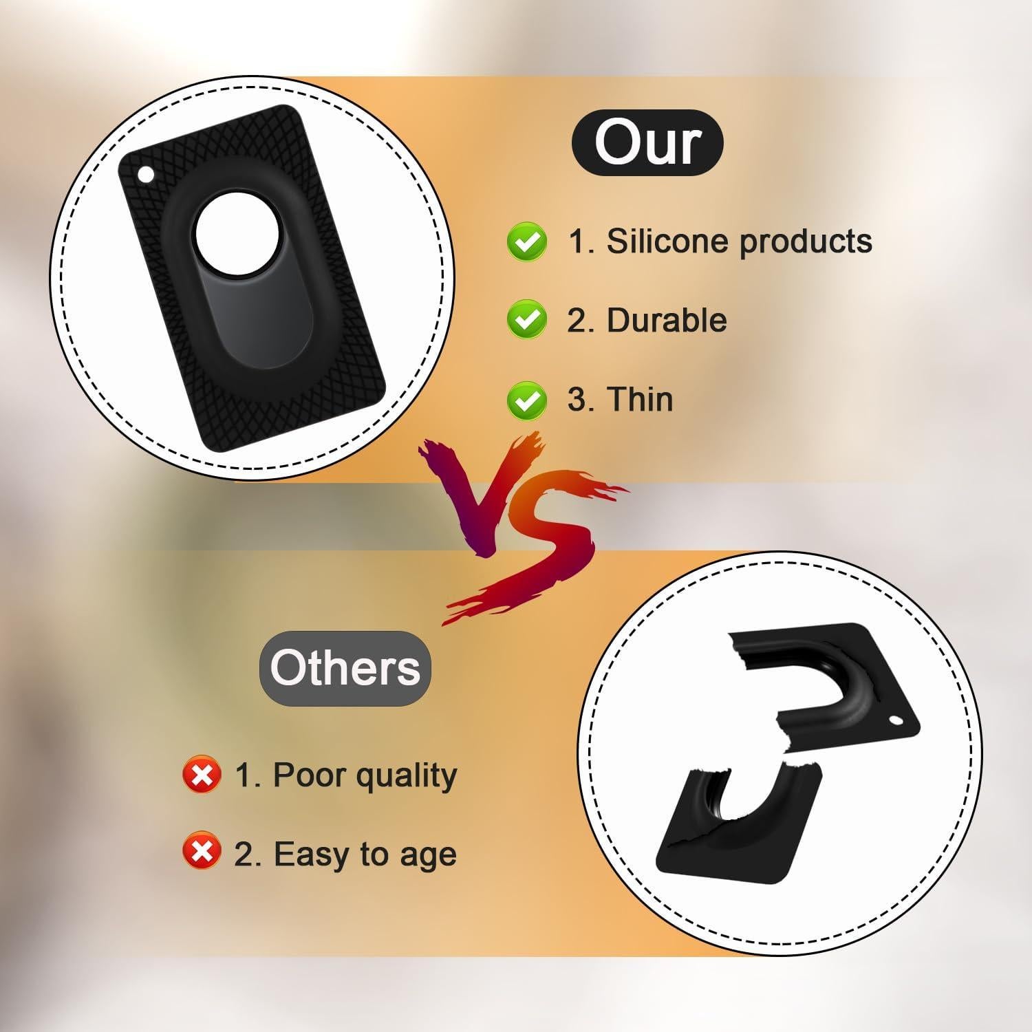 Funda Protectora para Samsung Smart Tag 2 - 2 Piezas TPU Negro