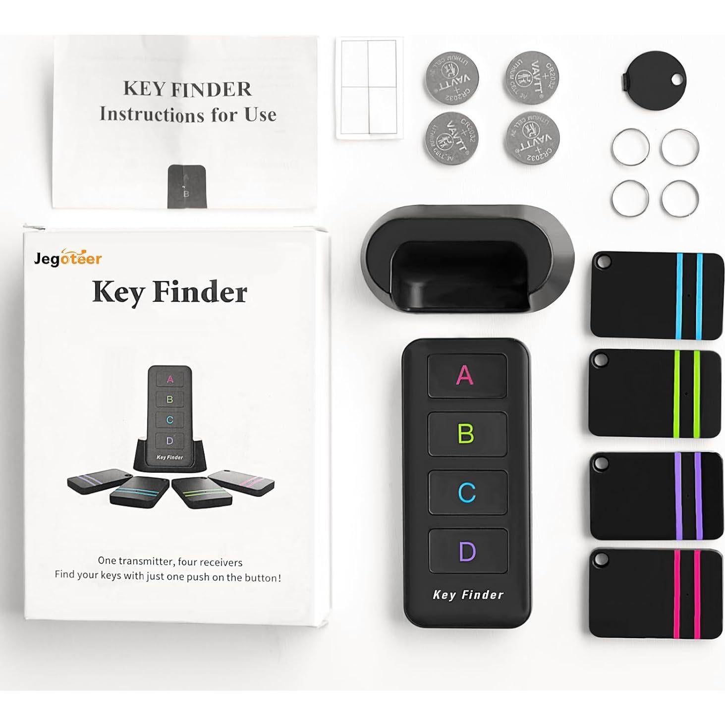 Localizador de Llaves Perdidas Symphonier KF04E - 4 Dispositivos