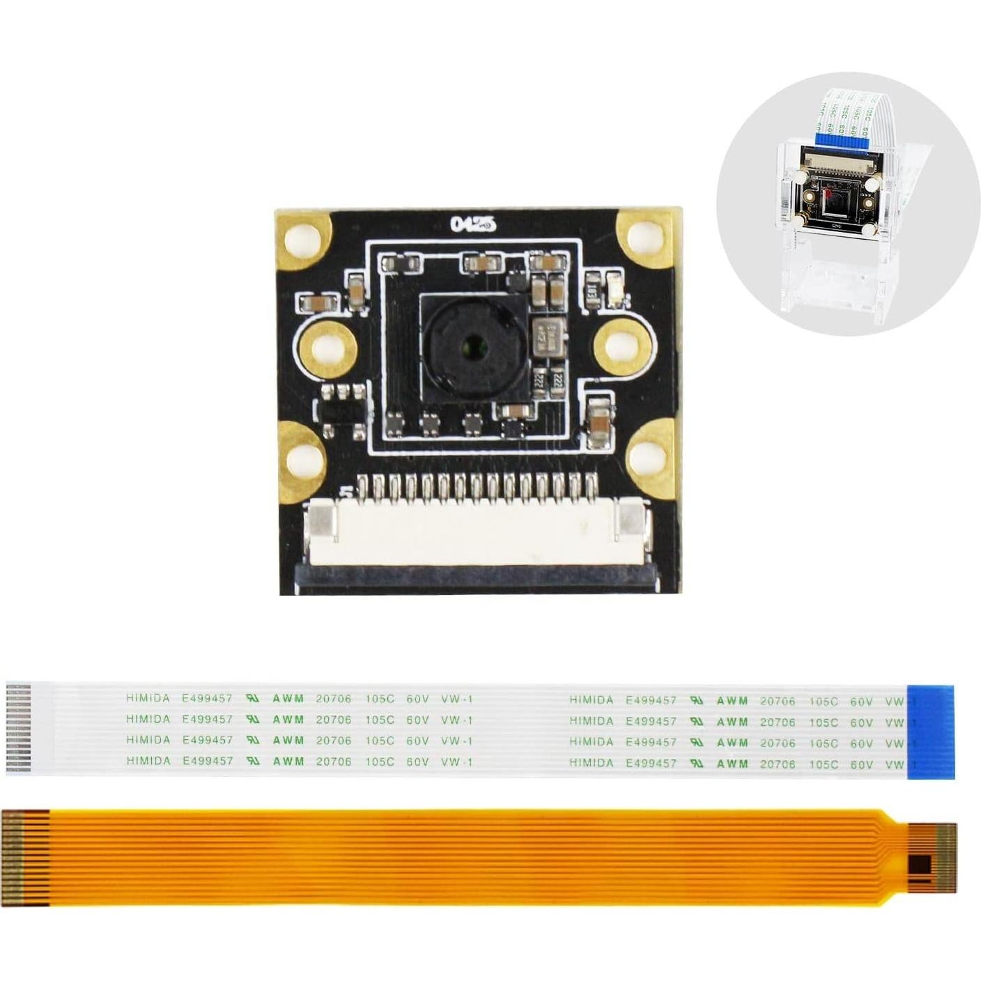 Cámara Yahboom IMX219 HD 8MP 120° FOV para Jetson Nano