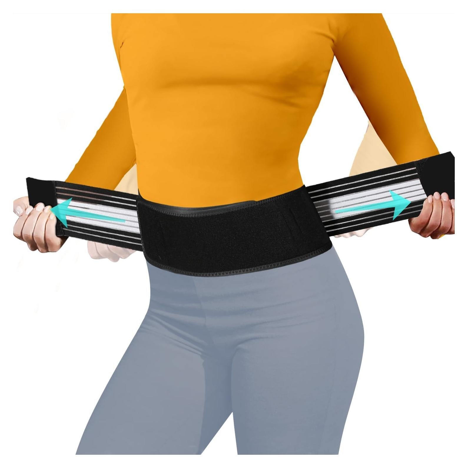 Faja Soporte Lumbar Cybryeh Mediana Alivio Espalda Baja