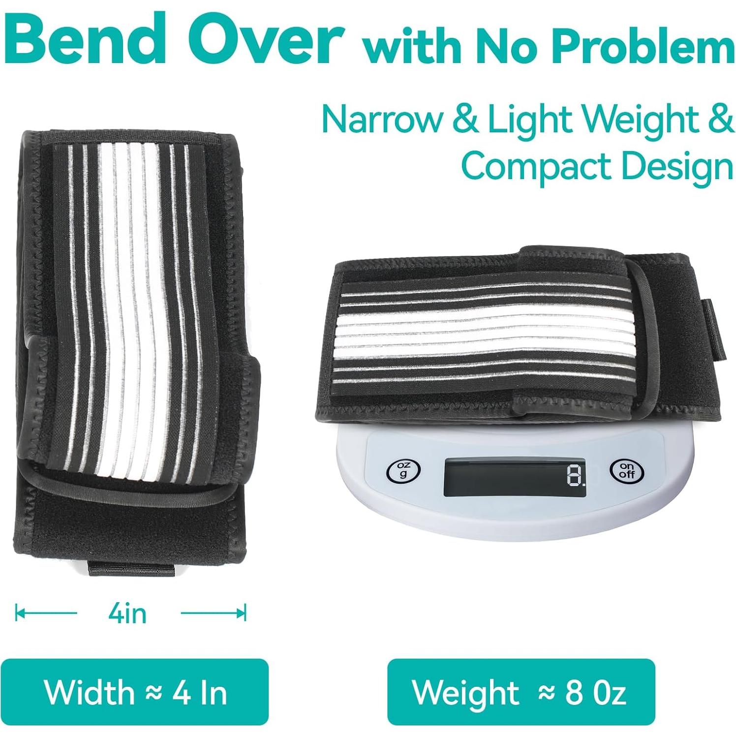 Faja Soporte Lumbar Cybryeh Mediana Alivio Espalda Baja