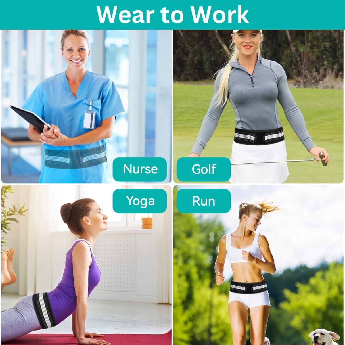 Faja Soporte Lumbar Cybryeh Mediana Alivio Espalda Baja