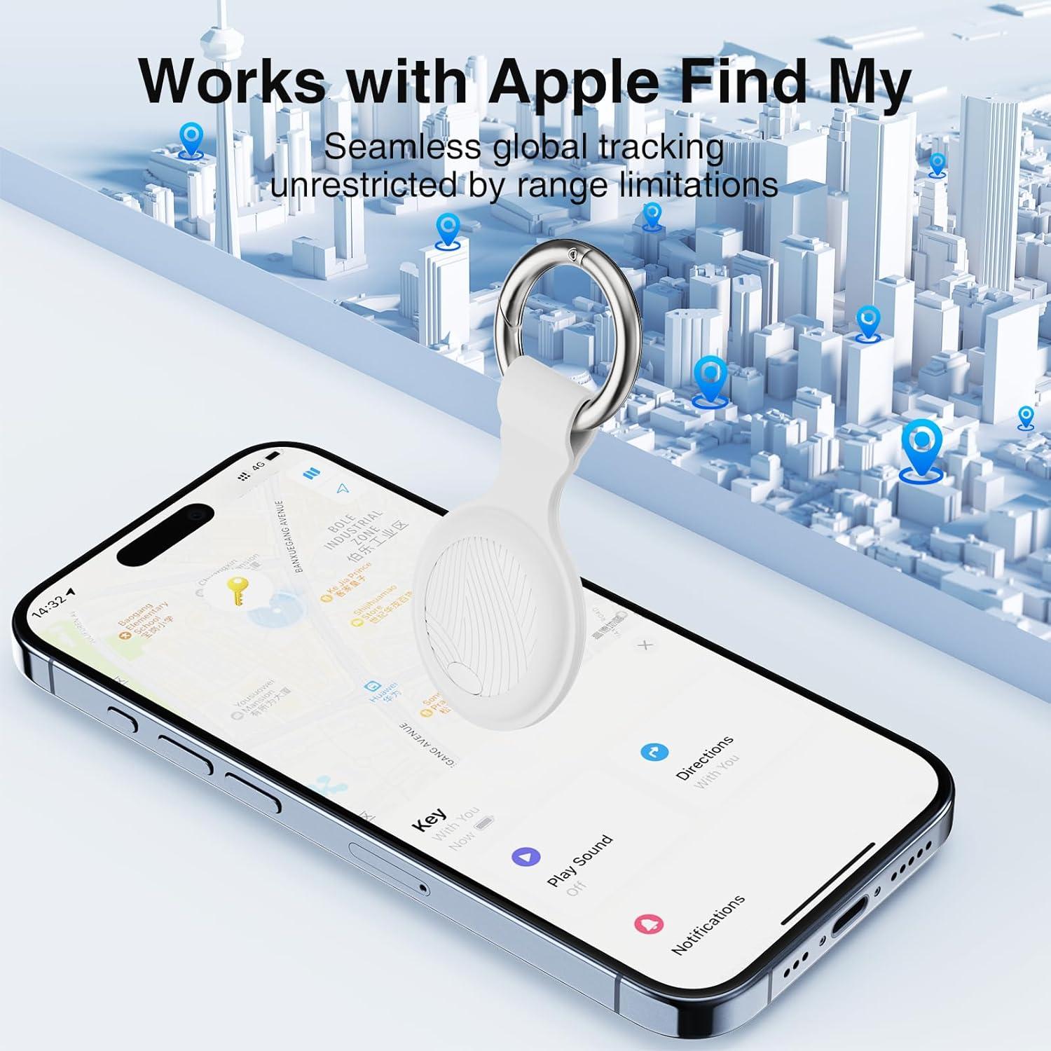 Localizadores Bluetooth VIXOLYN 2 Pack para iOS - Rastreadores de Llaves y Equipaje