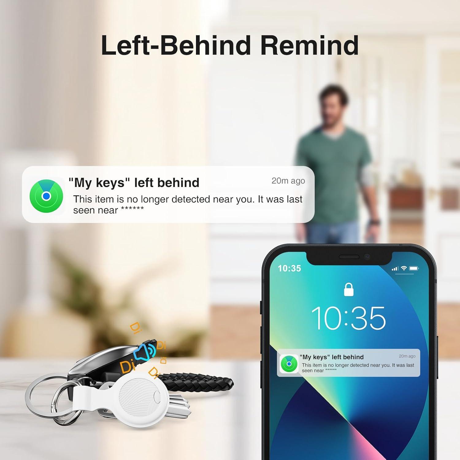 Localizadores Bluetooth VIXOLYN 2 Pack para iOS - Rastreadores de Llaves y Equipaje