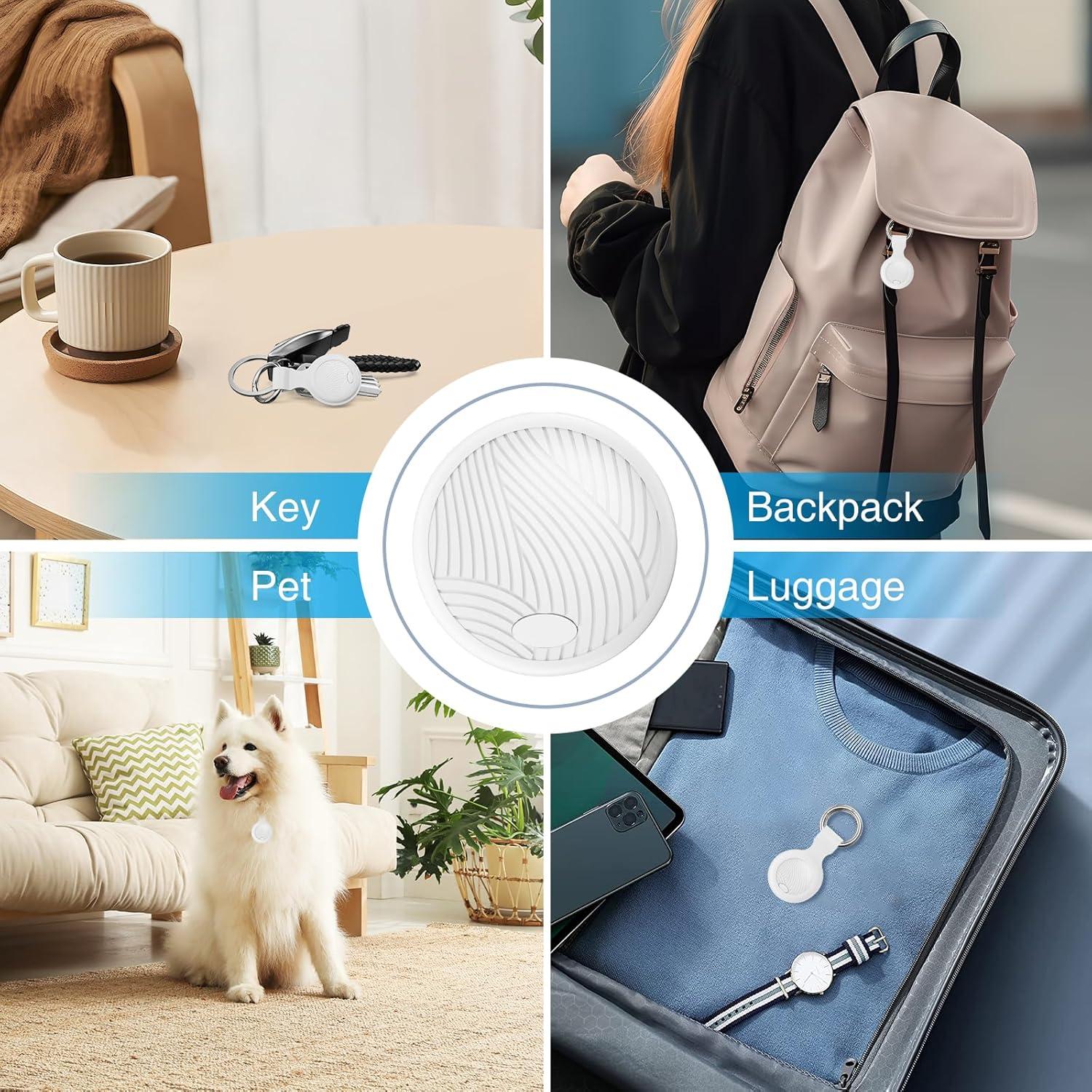 Localizadores Bluetooth VIXOLYN 2 Pack para iOS - Rastreadores de Llaves y Equipaje