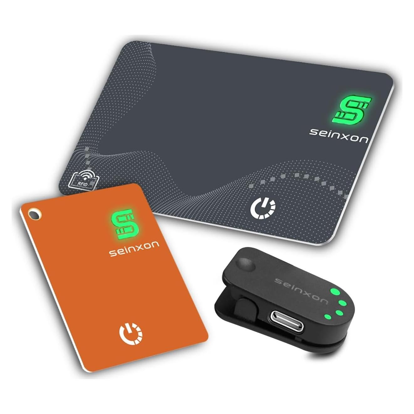 Localizador Bluetooth SEINXON Slim & Mini con RFID y Find My