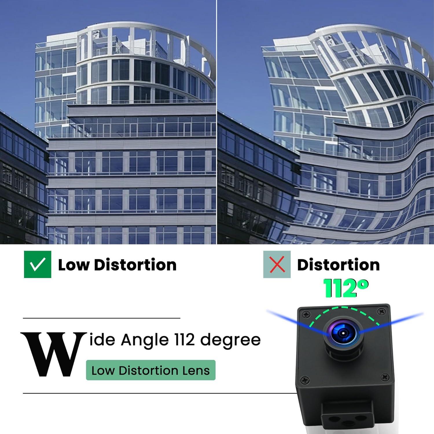 Cámara Web ELP 1080P 90fps USB con Obturador Global 110°
