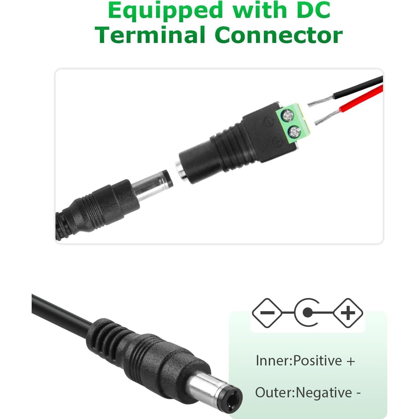 Fuente de Poder AC/DC 24V 1A 1.5M SHEN ZHEN para LED