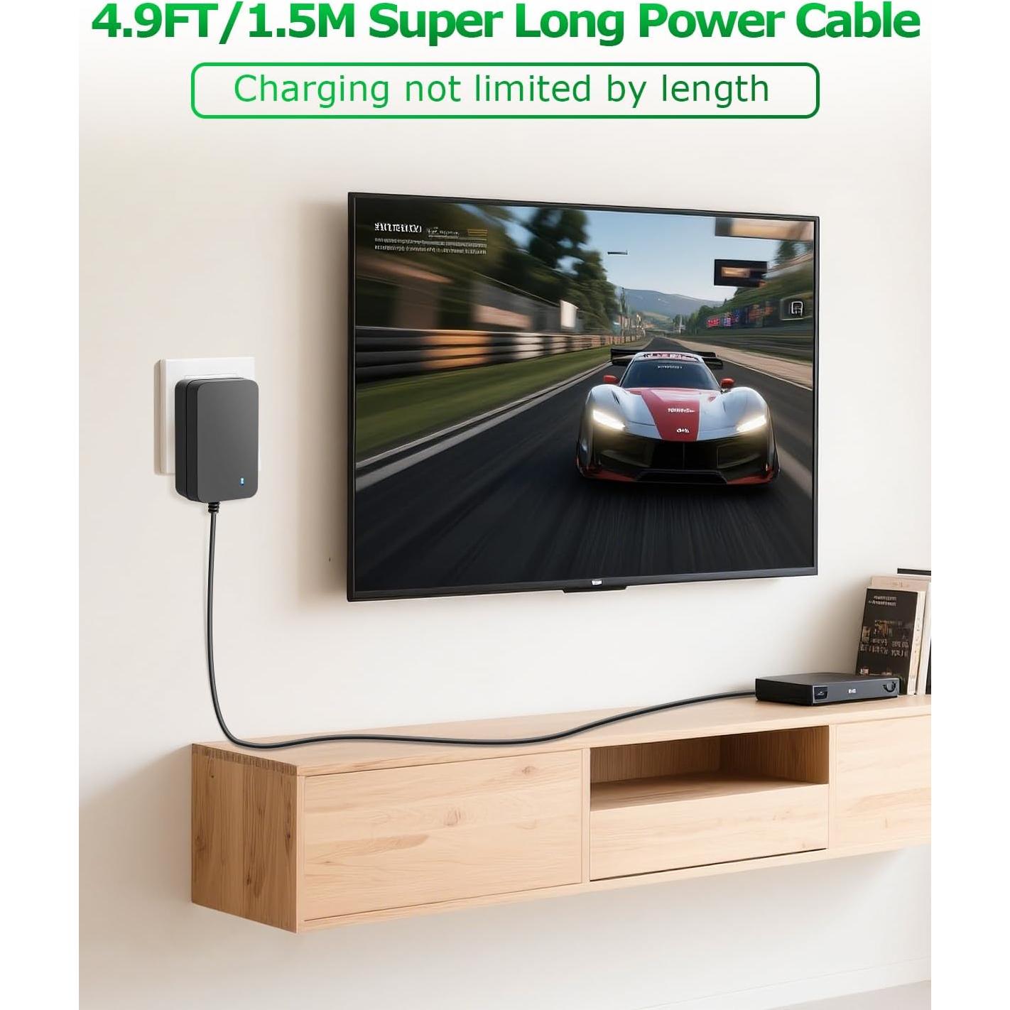 Fuente de Poder AC/DC 24V 1A 1.5M SHEN ZHEN para LED