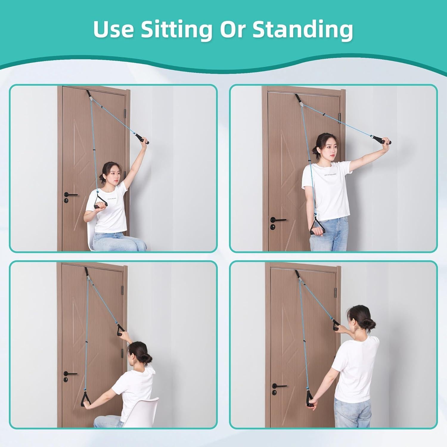 Polea para Hombro Fanwer - Terapia Física sobre la Puerta