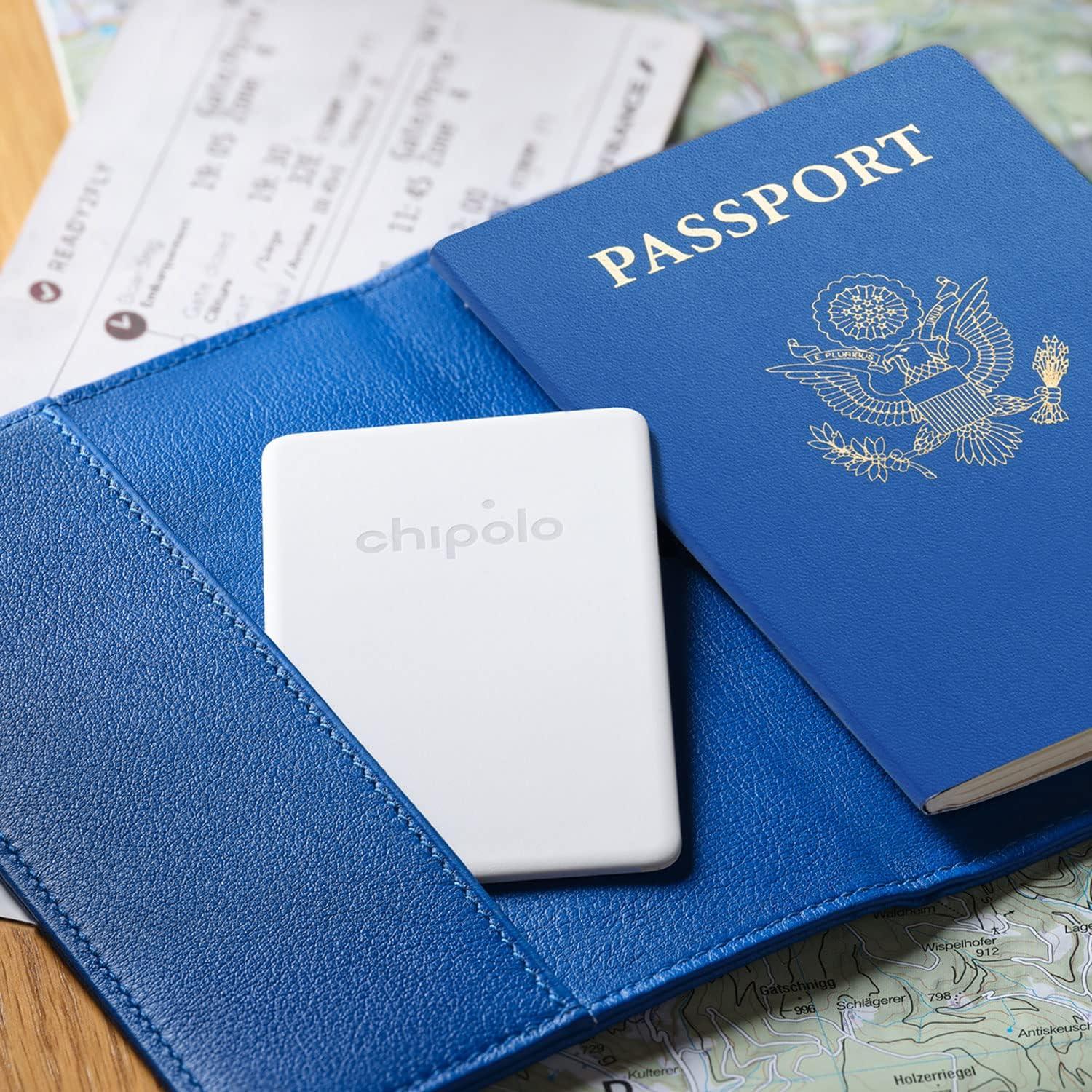 Chipolo CARD Point - Buscador Bluetooth para billetera - Blanco