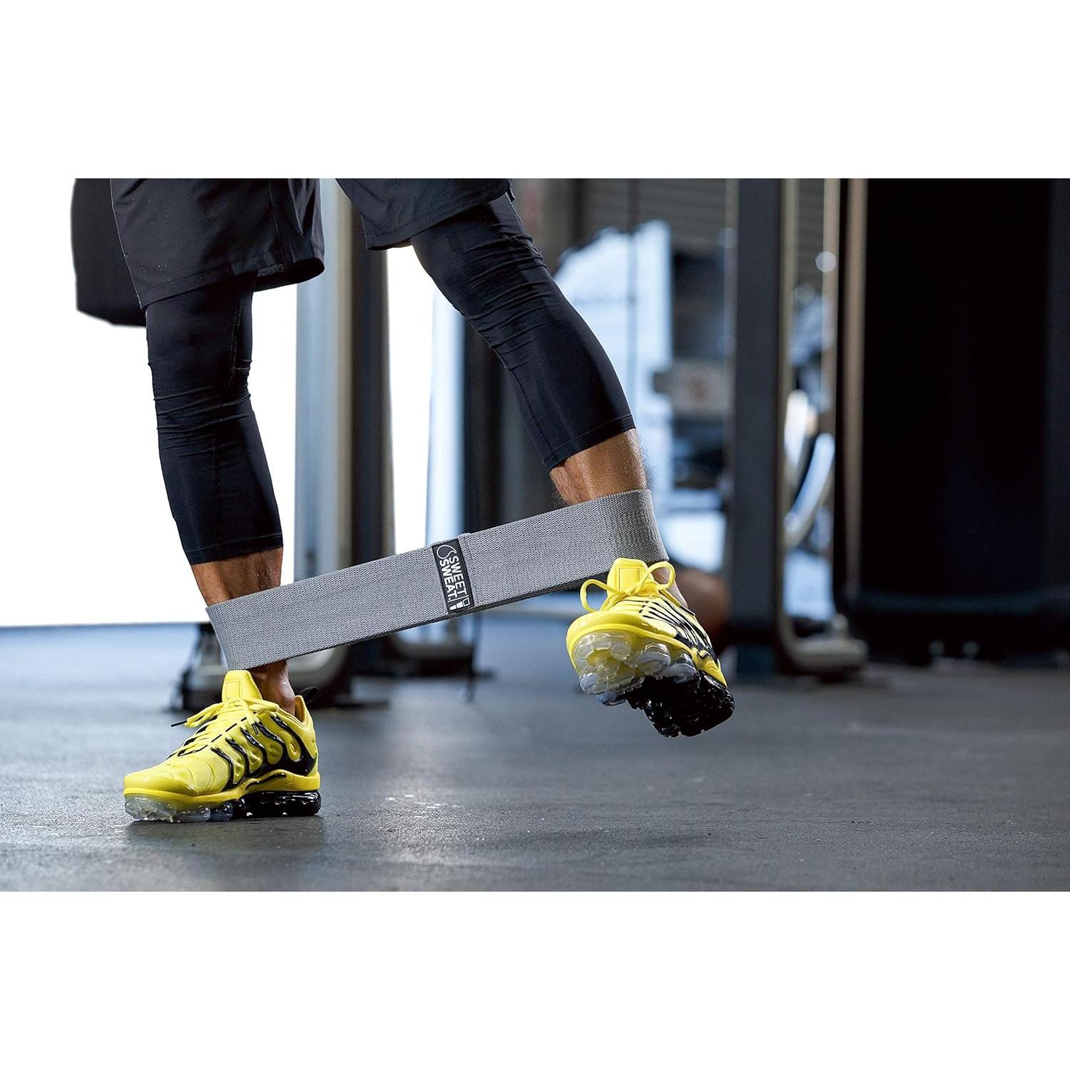 Bandas de Cadera Sweet Sweat - 3 Niveles de Resistencia Antideslizantes