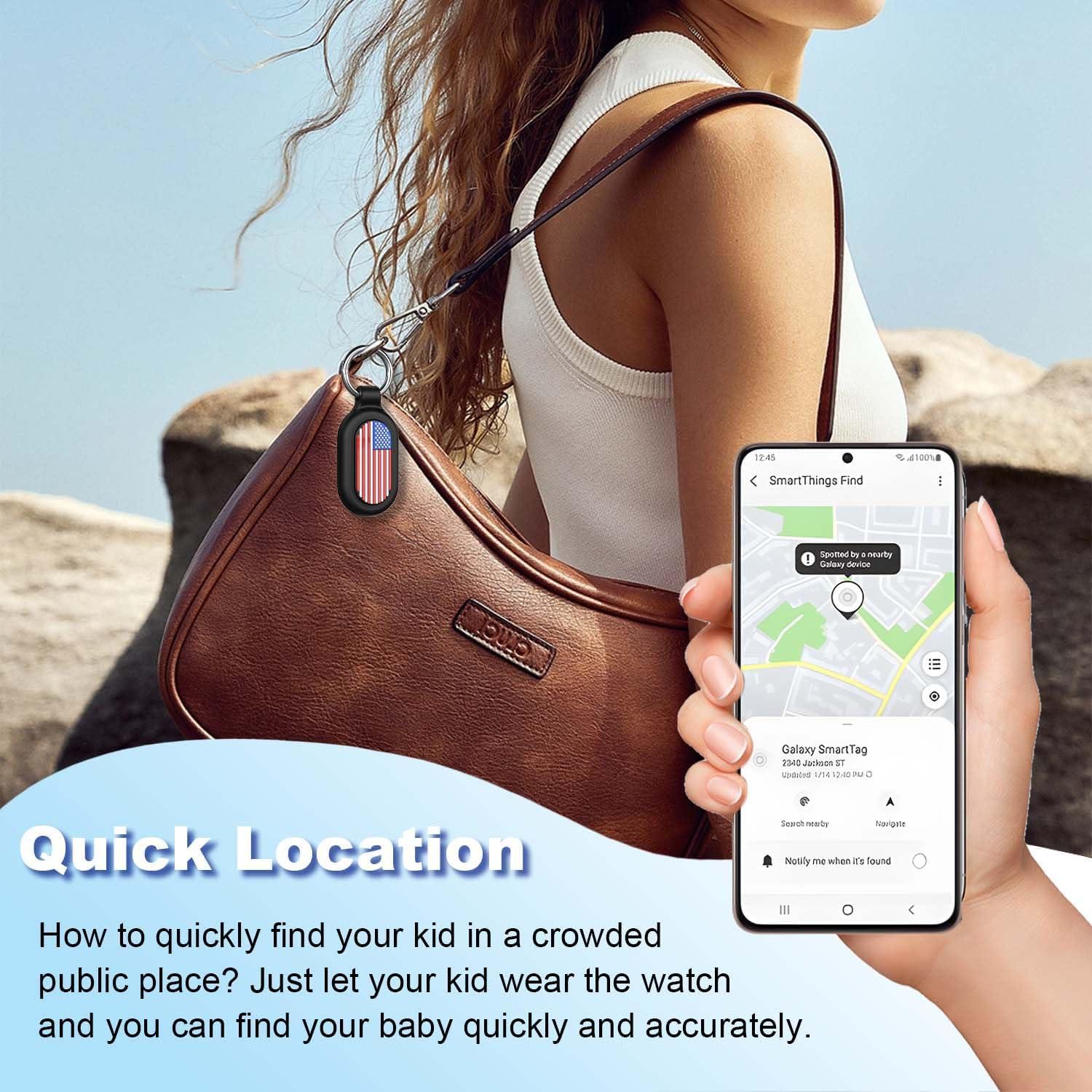 Funda Silicona Suave para Samsung Galaxy SmartTag2 - 2 Pack